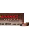 Barnes VOR-TX Ammunition 300 AAC Blackout